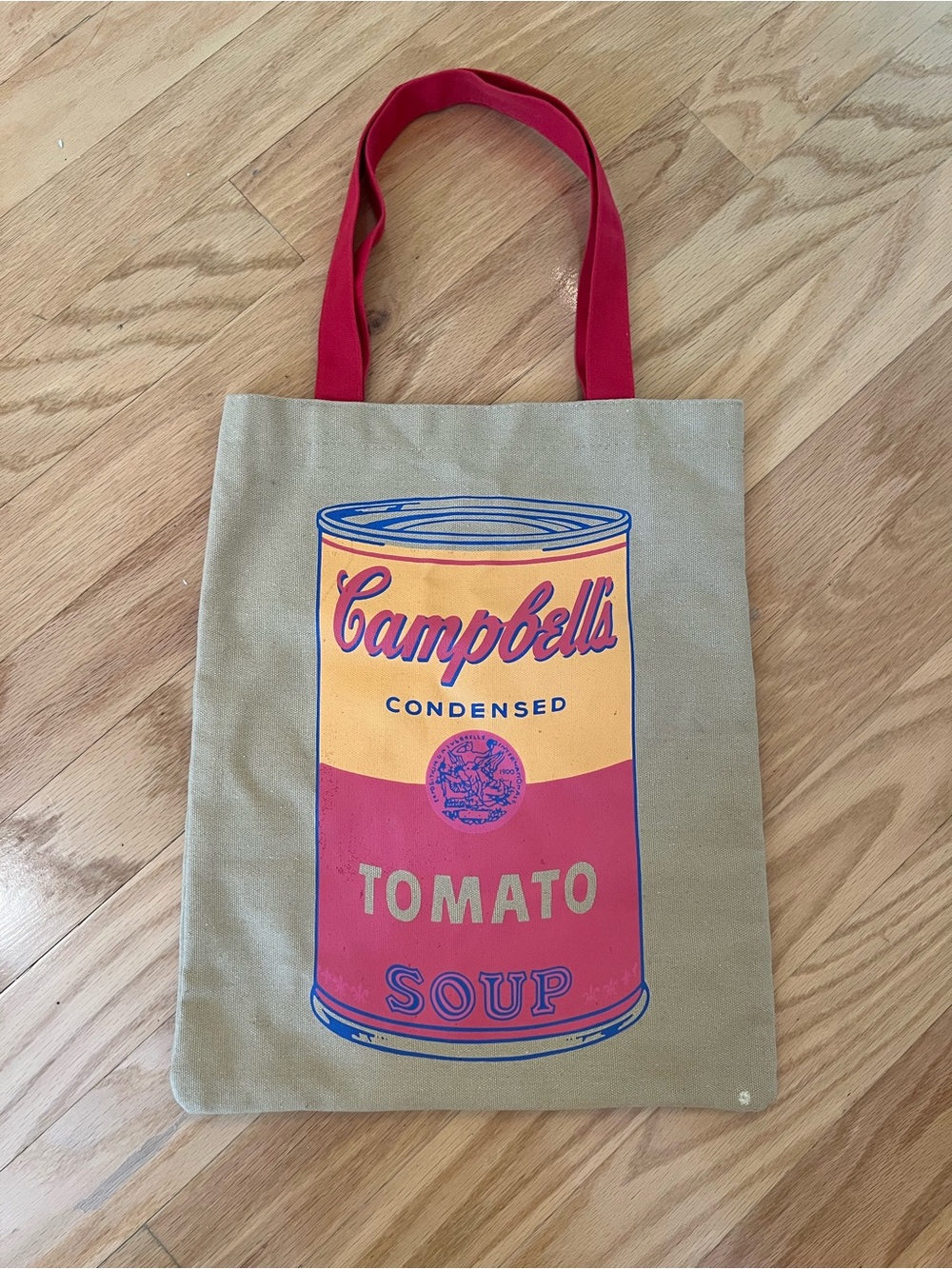 Andy Warhol Campbell's Soup Canvas Tote Bag - Unisex